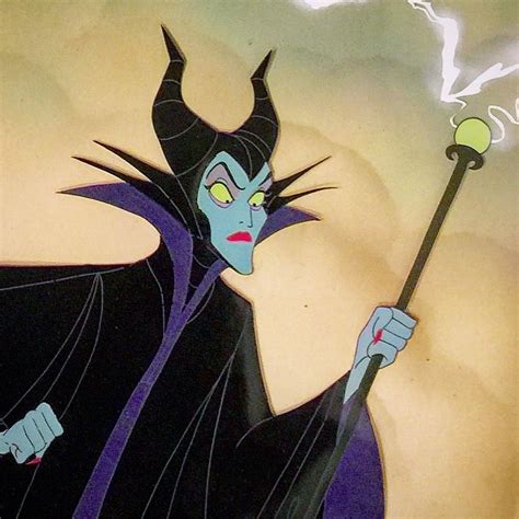 Maleficent old witch